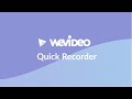 WeVideo Screen  Webcam Recorder  from Chrome web store to be run with OffiDocs Chromium online