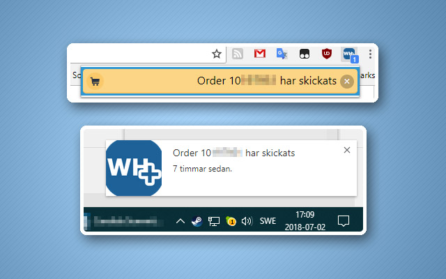WH+  from Chrome web store to be run with OffiDocs Chromium online