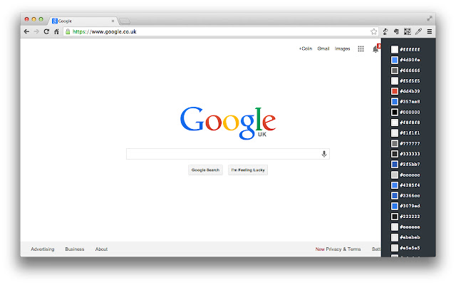 WhatColor  from Chrome web store to be run with OffiDocs Chromium online