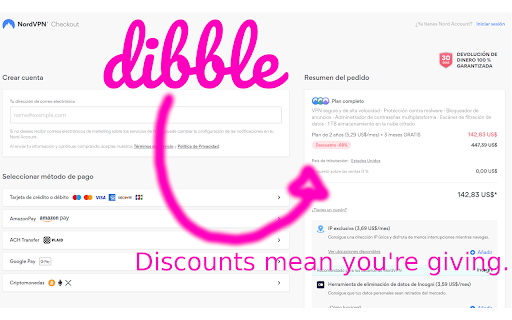WhatGives by Dibble: Free Automatic Giving  from Chrome web store to be run with OffiDocs Chromium online