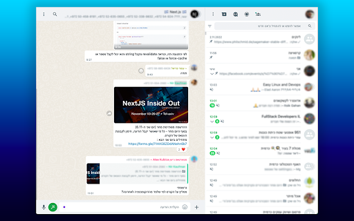 WhatsAid  from Chrome web store to be run with OffiDocs Chromium online
