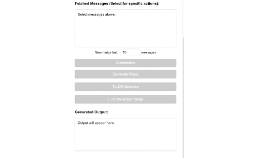Whatsapp AI Assistant  from Chrome web store to be run with OffiDocs Chromium online