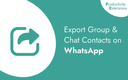 Whatsapp Group  Contacts Exporter by Productivity Extensions  from Chrome web store to be run with OffiDocs Chromium online