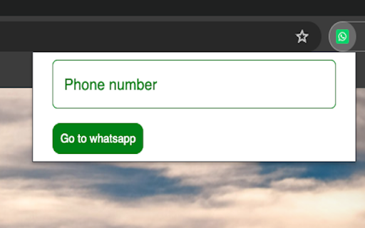 WhatsApp Quick Link Opener  from Chrome web store to be run with OffiDocs Chromium online