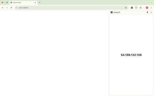 WhatsIP  from Chrome web store to be run with OffiDocs Chromium online