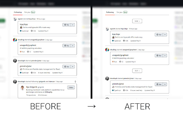 Whats New on GitHub  from Chrome web store to be run with OffiDocs Chromium online