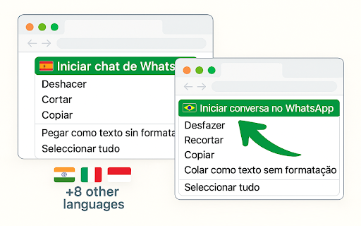 WhatsOpen  from Chrome web store to be run with OffiDocs Chromium online