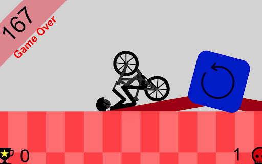 Wheelie Bike Game  from Chrome web store to be run with OffiDocs Chromium online