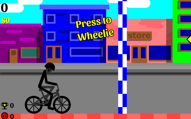 Wheelie Challenge 2 Game  from Chrome web store to be run with OffiDocs Chromium online
