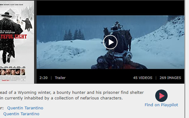 Where to watch Playpilot/IMDb  from Chrome web store to be run with OffiDocs Chromium online