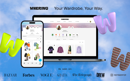 Whering  from Chrome web store to be run with OffiDocs Chromium online