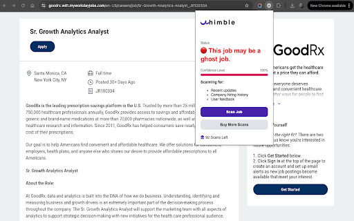 Whimble  from Chrome web store to be run with OffiDocs Chromium online