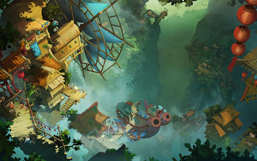 Whimsical Sky High Village  from Chrome web store to be run with OffiDocs Chromium online