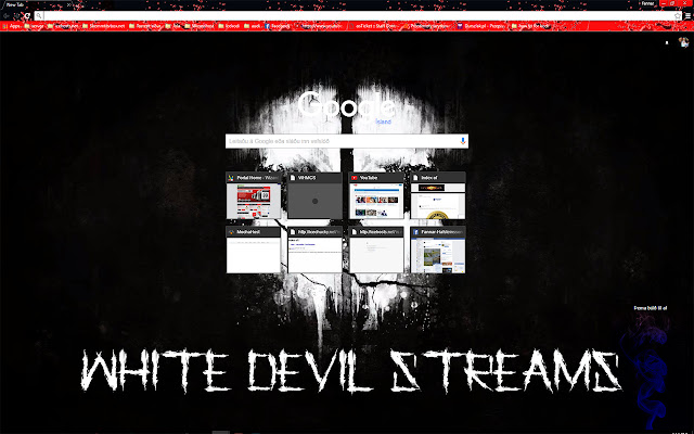 White Devil Red  from Chrome web store to be run with OffiDocs Chromium online