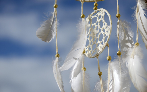 White feathers  from Chrome web store to be run with OffiDocs Chromium online