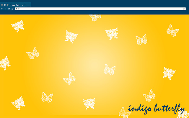 White Lace Butterflies on Yellow  from Chrome web store to be run with OffiDocs Chromium online