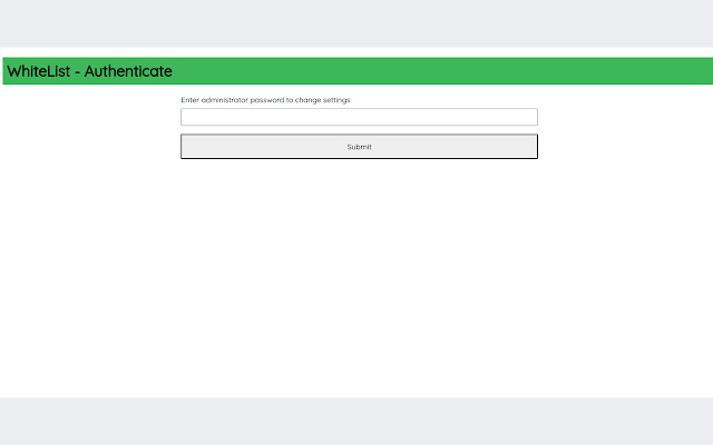 WhiteList  from Chrome web store to be run with OffiDocs Chromium online