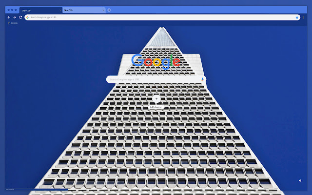 White pyramid  from Chrome web store to be run with OffiDocs Chromium online