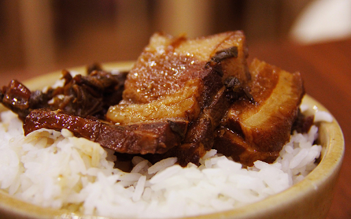 White rice and braised meat  from Chrome web store to be run with OffiDocs Chromium online
