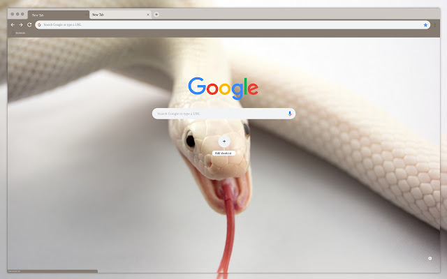 White snake  from Chrome web store to be run with OffiDocs Chromium online