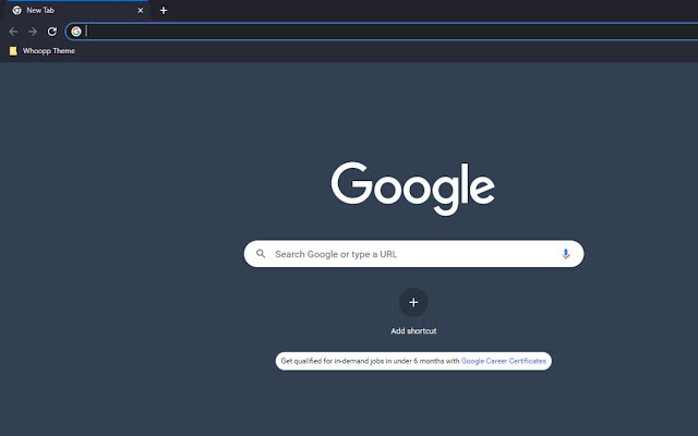 Whoopp Google Theme  from Chrome web store to be run with OffiDocs Chromium online