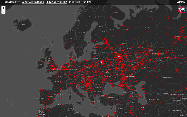 Wialon Units Map for New Tab  from Chrome web store to be run with OffiDocs Chromium online