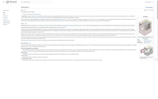 Wideapedia  from Chrome web store to be run with OffiDocs Chromium online