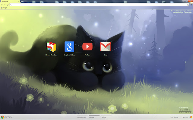 wide awake theme  from Chrome web store to be run with OffiDocs Chromium online