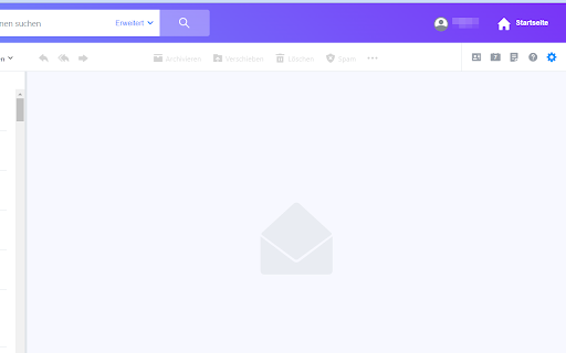 Wider mail view for Yahoo Mail  from Chrome web store to be run with OffiDocs Chromium online