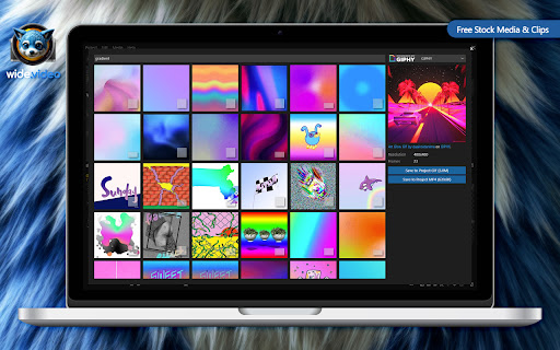wide.video  from Chrome web store to be run with OffiDocs Chromium online
