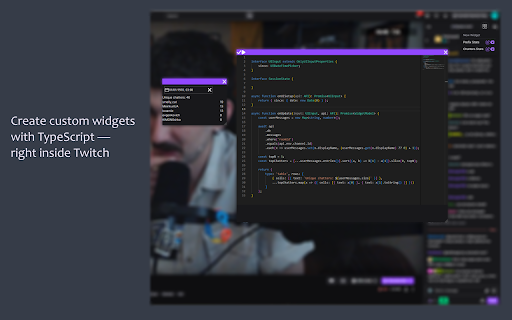Widgetron  from Chrome web store to be run with OffiDocs Chromium online
