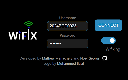 WiFix  from Chrome web store to be run with OffiDocs Chromium online