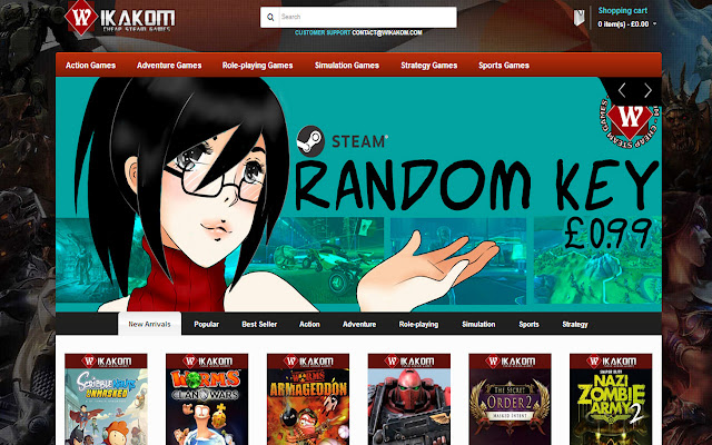 Wikakom Cheap Steam Games  from Chrome web store to be run with OffiDocs Chromium online