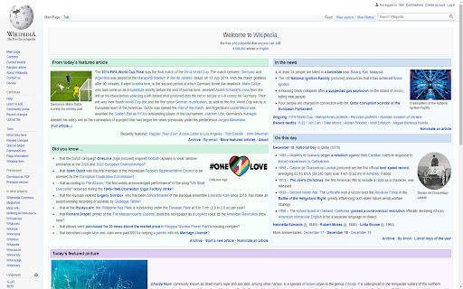 Wiki Fundraiser Blocker  from Chrome web store to be run with OffiDocs Chromium online