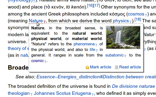Wikipedia Quick Hints  from Chrome web store to be run with OffiDocs Chromium online