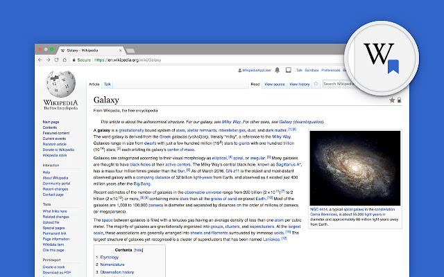 Wikipedia Reading Lists  from Chrome web store to be run with OffiDocs Chromium online