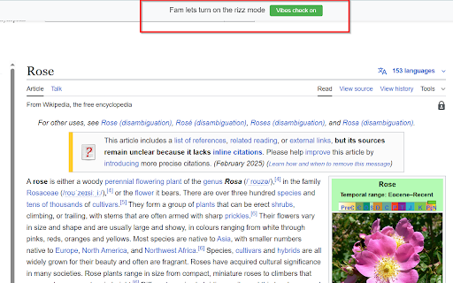 Wikipedia Rizz Converter  from Chrome web store to be run with OffiDocs Chromium online