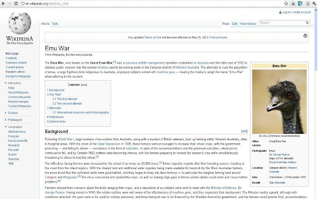 Wikipedia Shuffle  from Chrome web store to be run with OffiDocs Chromium online