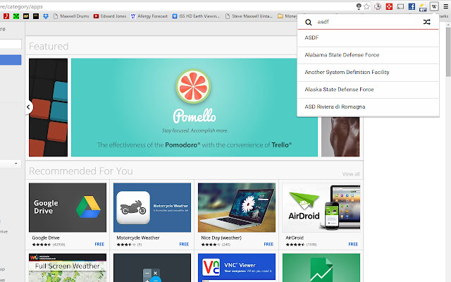 WikiSearch Extension  from Chrome web store to be run with OffiDocs Chromium online
