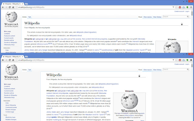 WikiShrinker  from Chrome web store to be run with OffiDocs Chromium online