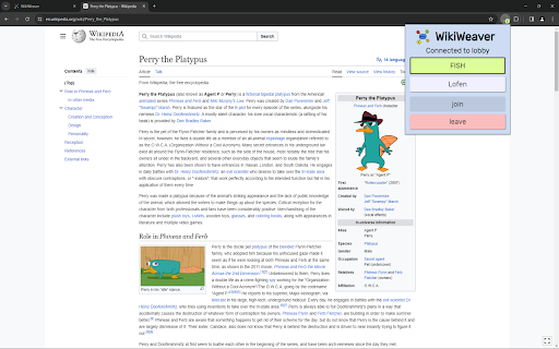 WikiWeaver  from Chrome web store to be run with OffiDocs Chromium online