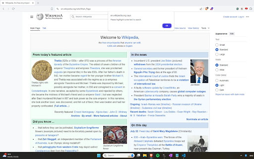 Wiktionary Search Highlighter  from Chrome web store to be run with OffiDocs Chromium online