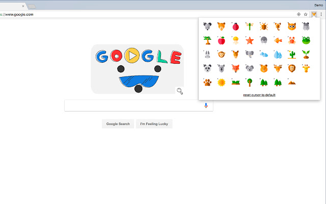 Wild life mouse cursors  from Chrome web store to be run with OffiDocs Chromium online