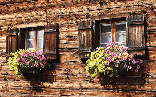Windows Wooden Flowers  from Chrome web store to be run with OffiDocs Chromium online