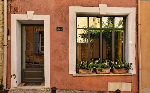 Window with flowers  from Chrome web store to be run with OffiDocs Chromium online