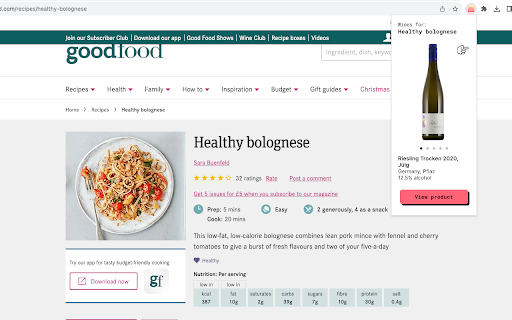 wine pair by sommify  from Chrome web store to be run with OffiDocs Chromium online