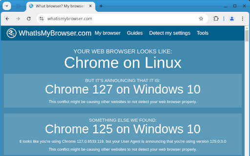 WinHat Have a Windows User Agent  from Chrome web store to be run with OffiDocs Chromium online