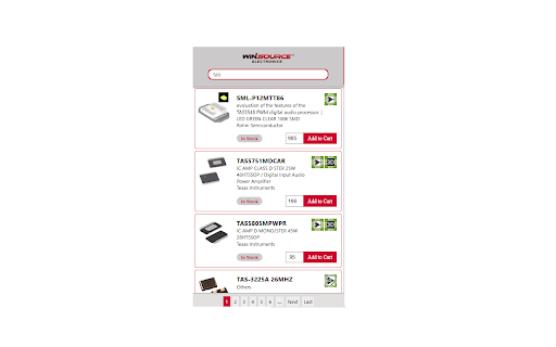Win Source Product Search Chrome Extension  from Chrome web store to be run with OffiDocs Chromium online