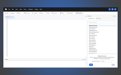 WinTask Browser Automation  from Chrome web store to be run with OffiDocs Chromium online