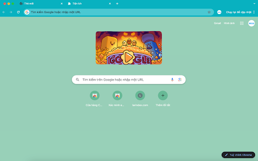 Winter blue  from Chrome web store to be run with OffiDocs Chromium online
